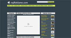 Desktop Screenshot of najreklame.com